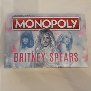 Britney Spears Monopoly! New with clear wrapping.